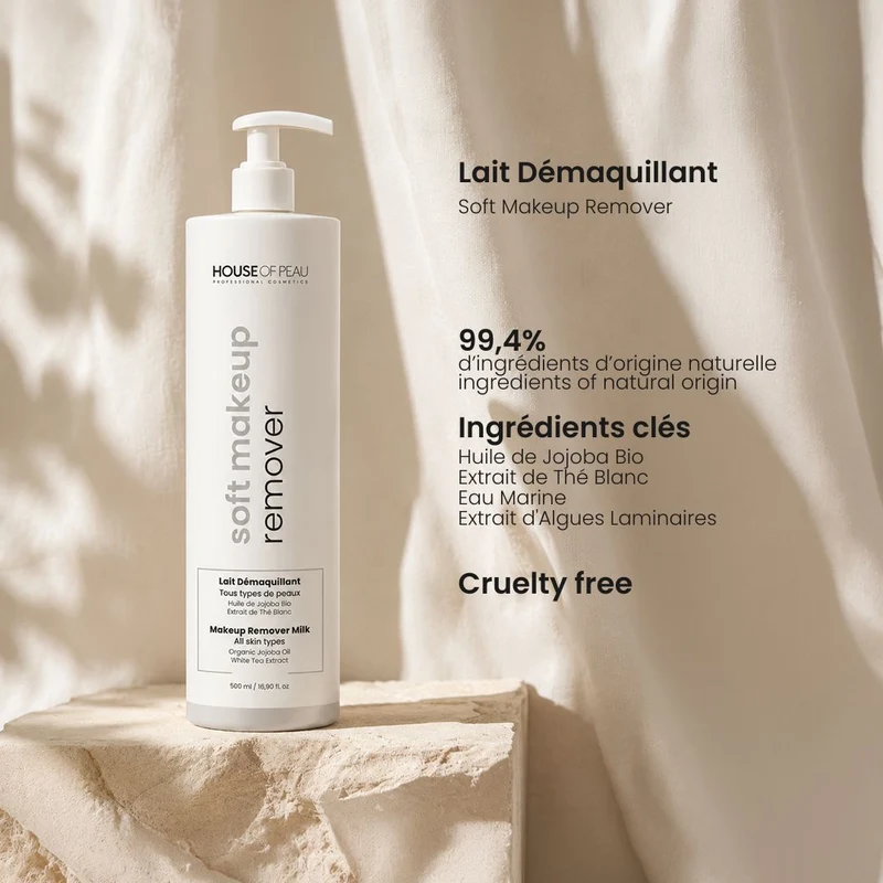 Soft Makeup Remover | Lait Démaquillant | 500ml