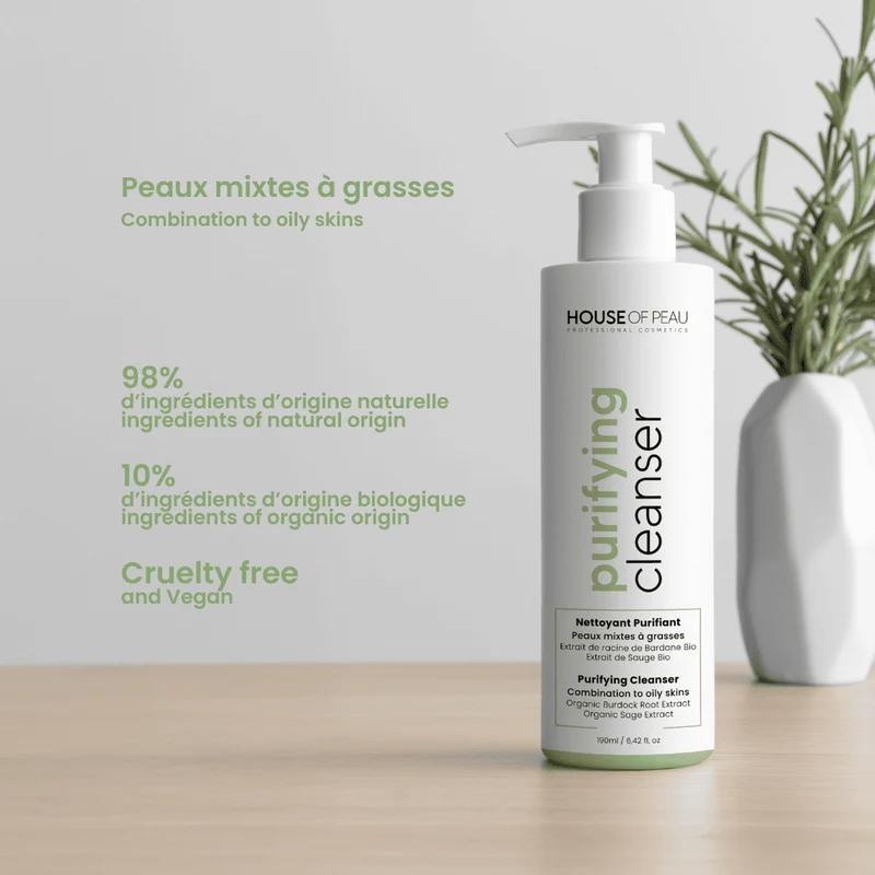 Nettoyant Purifiant | Peaux grasses et acnéiques | 190ml