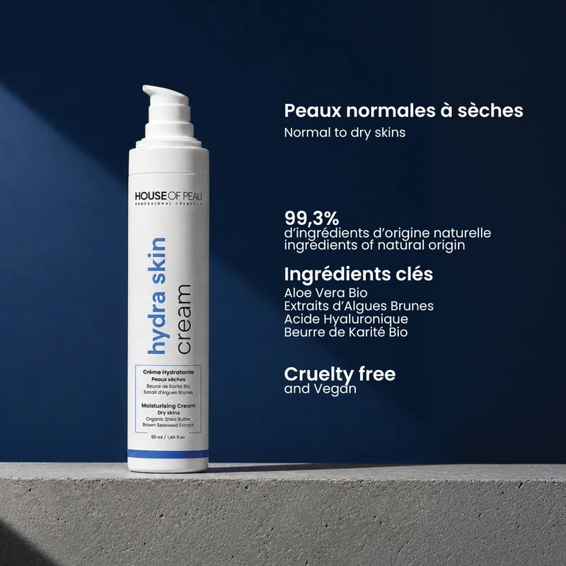 Hydra Skin Cream | Crème Hydratante | 50ml