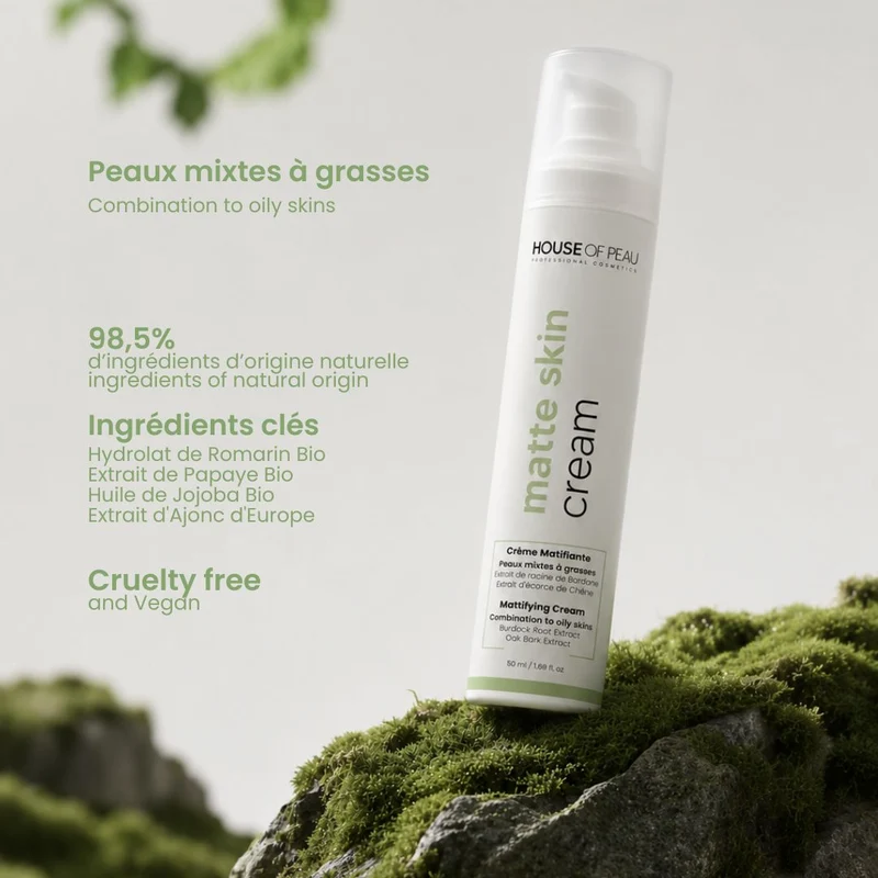 Matte Skin Cream | Crème peaux grasses | 50ml