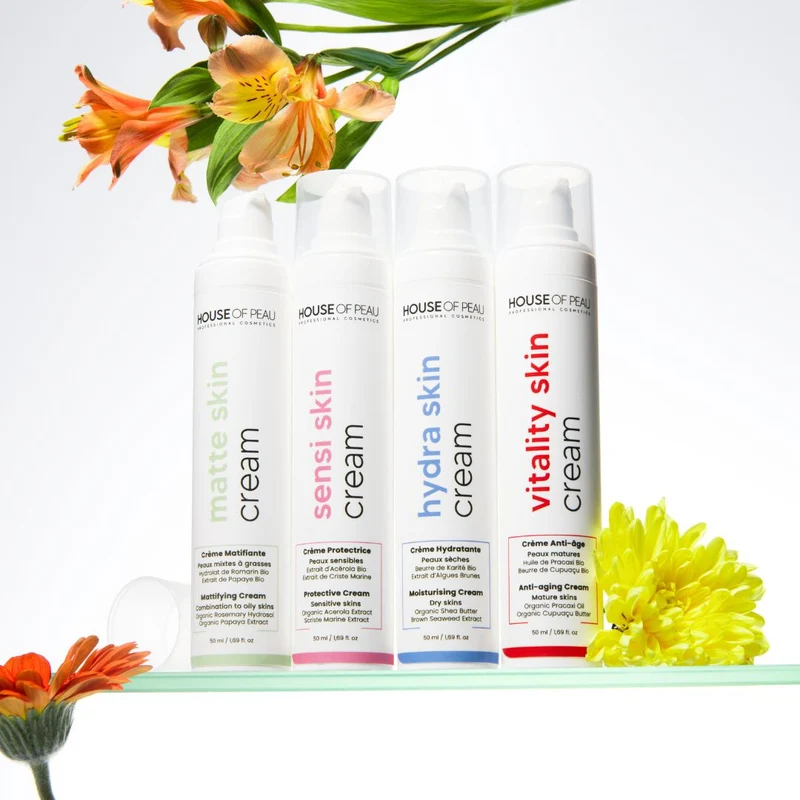 Crèmes visage professionnelles | Lot de 4