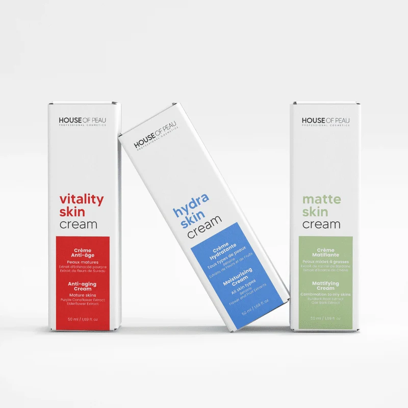 Crèmes visage professionnelles | Lot de 4