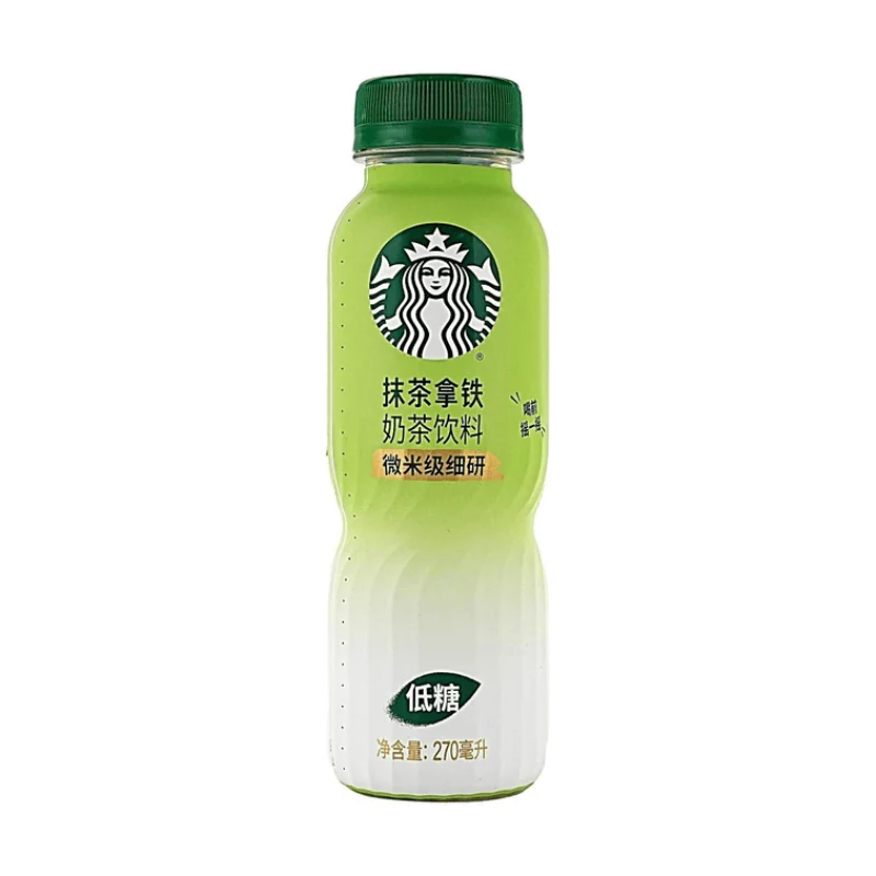[Self-operated] Starbucks Japan Matcha Latte Low Sugar Milk Tea Beverage 270ml Bottled Ready-to-Drink Coffee for Office and Study - Refreshing and Energizing