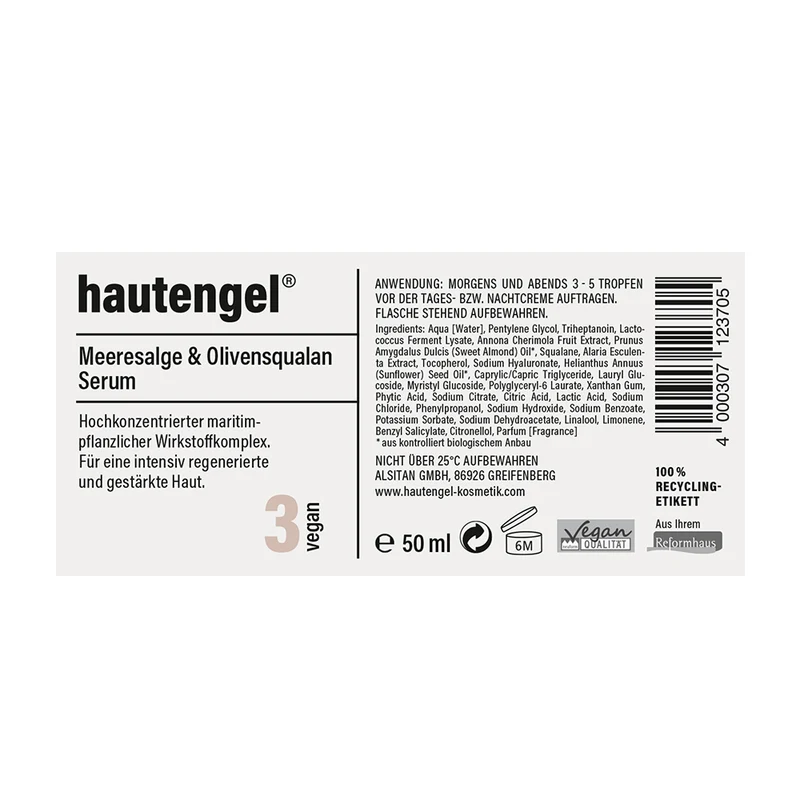 Meeresalge & Olivensqualan Serum 50 ml