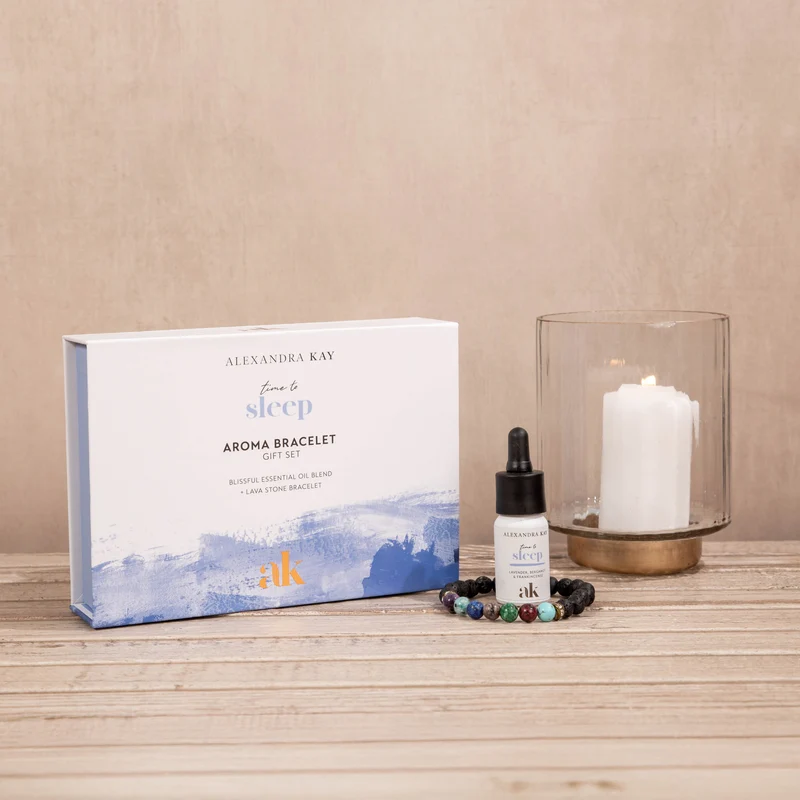 Alexandra Kay Time to Sleep Aroma Bracelet Gift Set