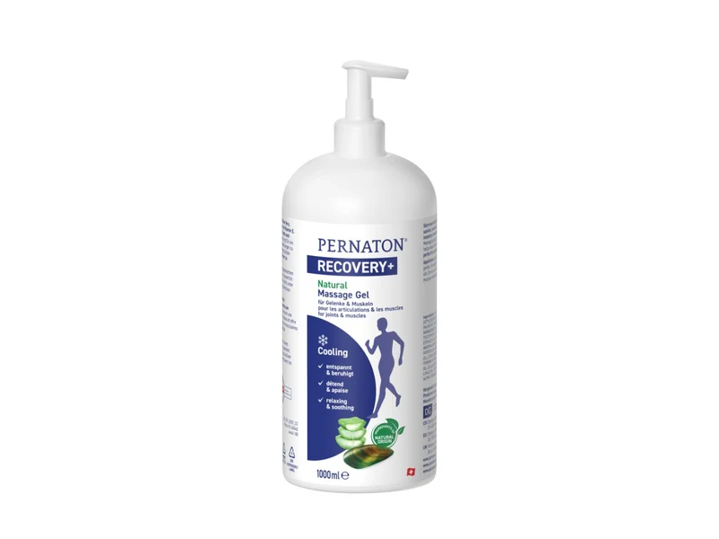 Pernaton Natural Massage Gel Recovery + Cool, 1 Liter