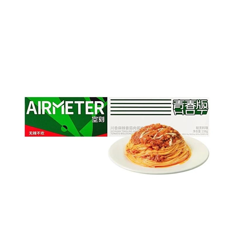 [Self-operated] AIRMETER Sichuan Spicy Tomato Meat Sauce Flavored Spaghetti 238g (Late Night Snack)