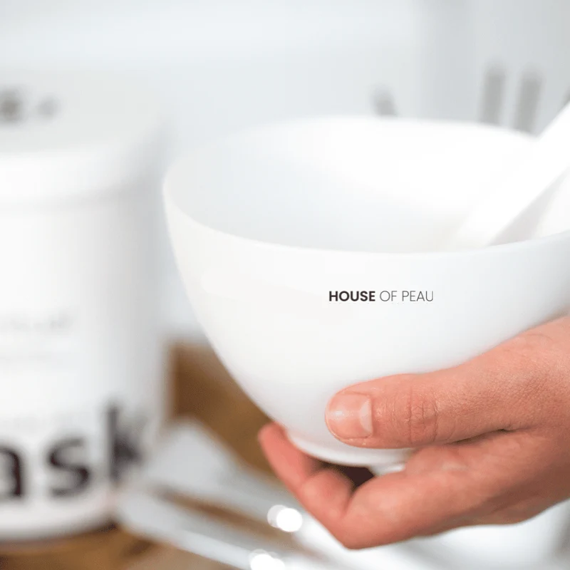 Bol cosmétique en silicone | Blanc | 450ml