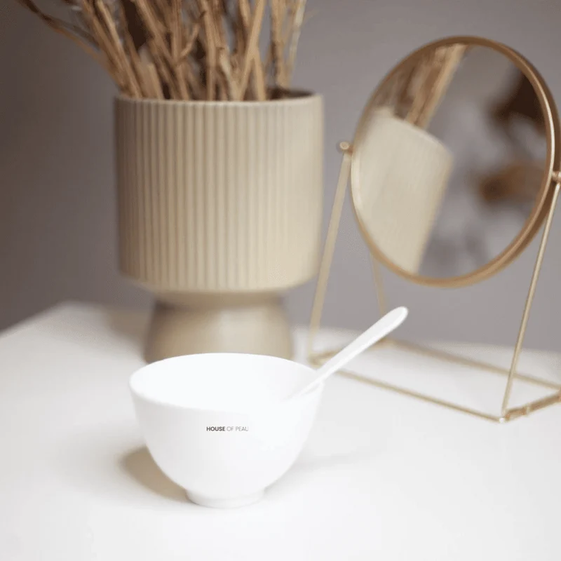 Bol cosmétique en silicone | Blanc | 450ml
