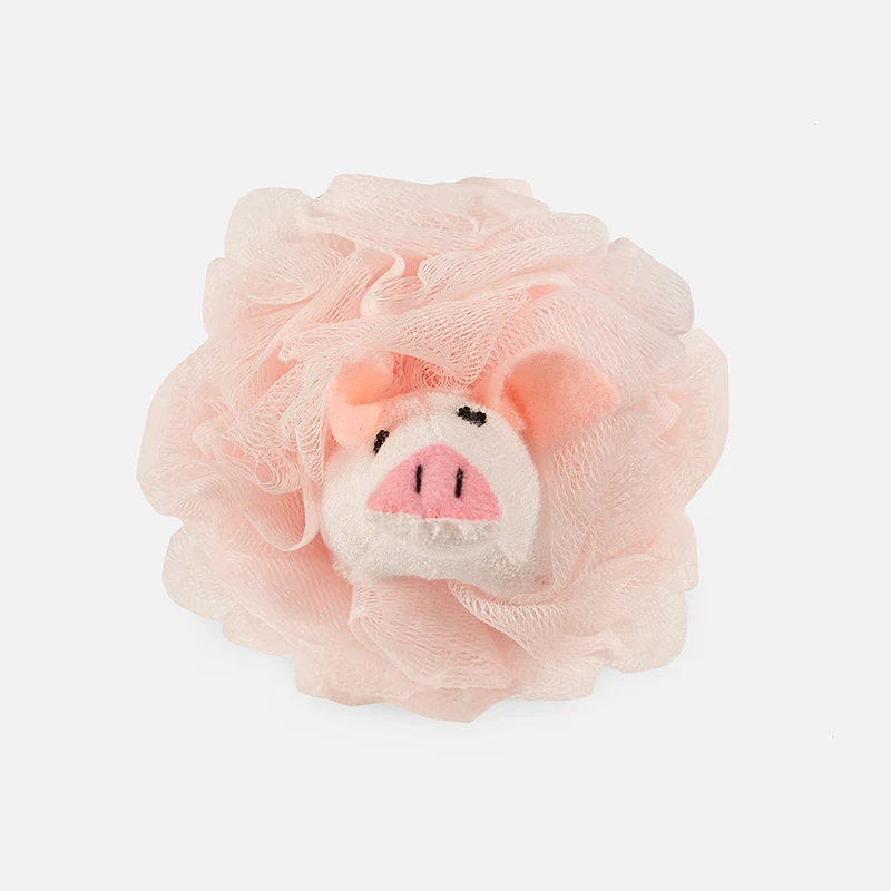 [Self-operated] Spa Sister Cute Animal-Shaped Bath Ball (1 piece)