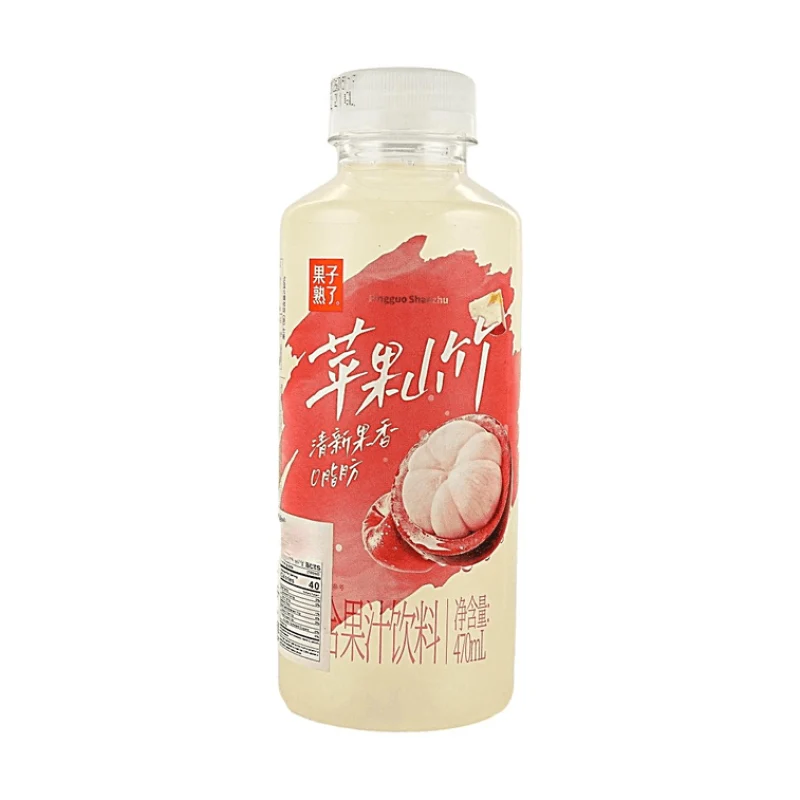 [Self-operated] Chinese Fruit Ripe Apple and Mangosteen Juice Drink 470ml 0 Fat Refreshing and Sweet Juice Drink