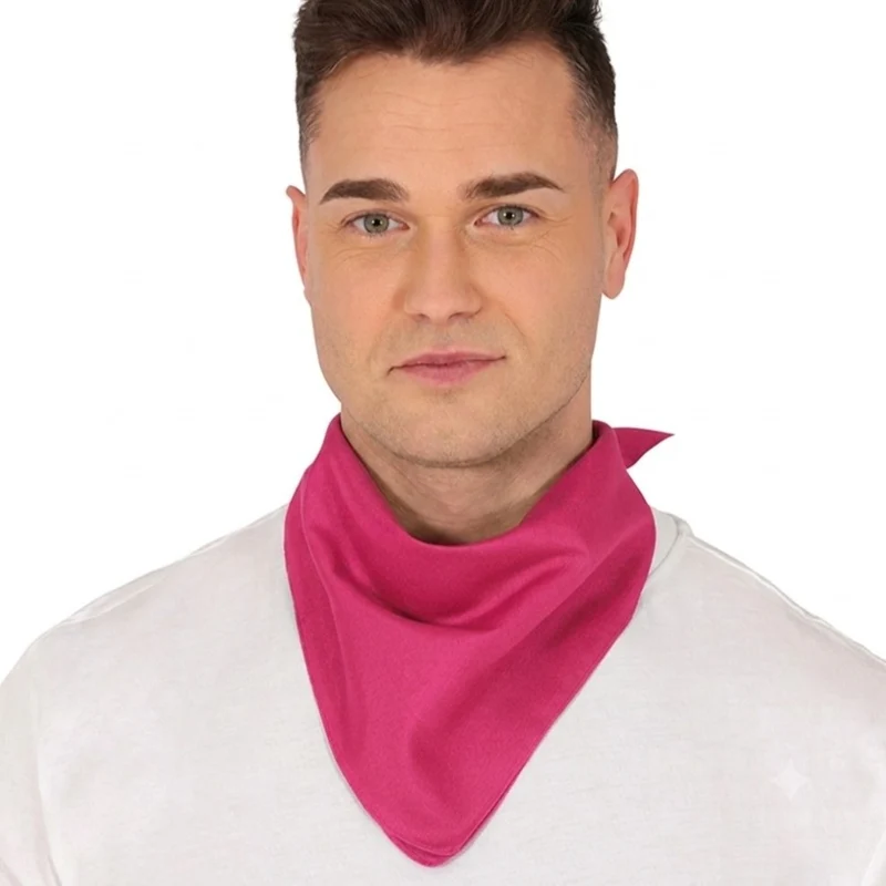 Fuchsiafarbenes Halstuch