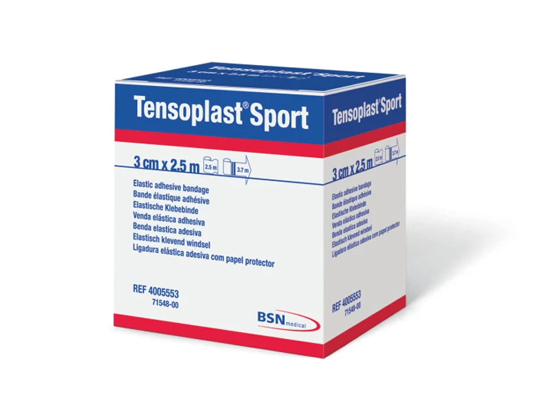Tensoplast Sport Elastische Klebebinde, 3 cm x 2.5 m