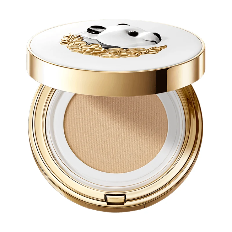 [Self-operated] MAOGEPING MGP Illusionary Soft Light Clear Cushion Foundation #102 (Panda Base Cultural and Creative Collaboration) 12g - Lightweight, Watery, and Concealing