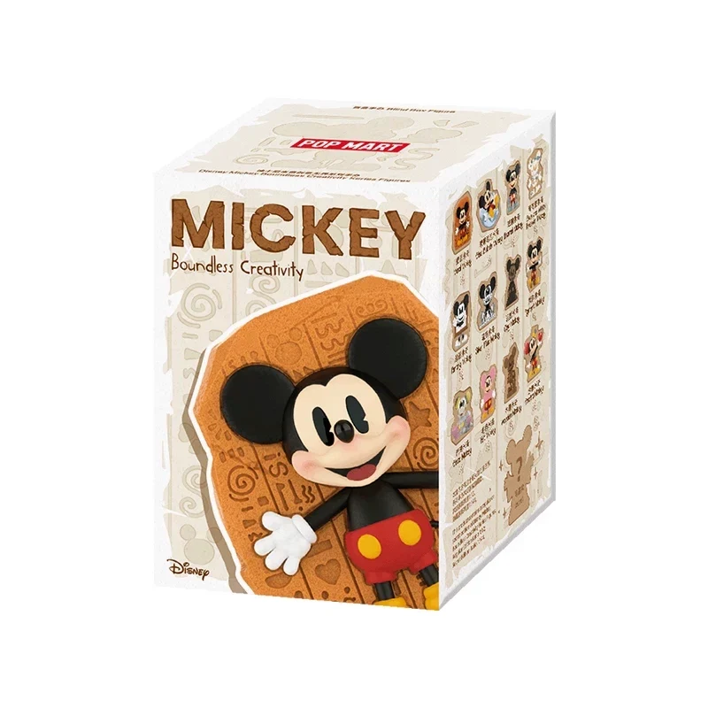 [Self-operated] China POP MART Disney Mickey Creative Boundless Series Collectible Figures Blind Box (1 box, random shipping) - Collectible Figures, Ornaments, Birthday Gifts