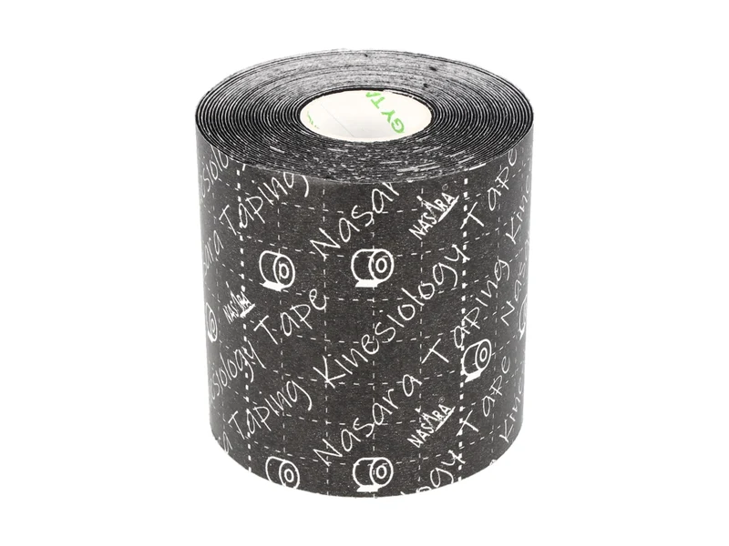 Nasara Kinesio Tape, 7.5 cm x 5 m, schwarz