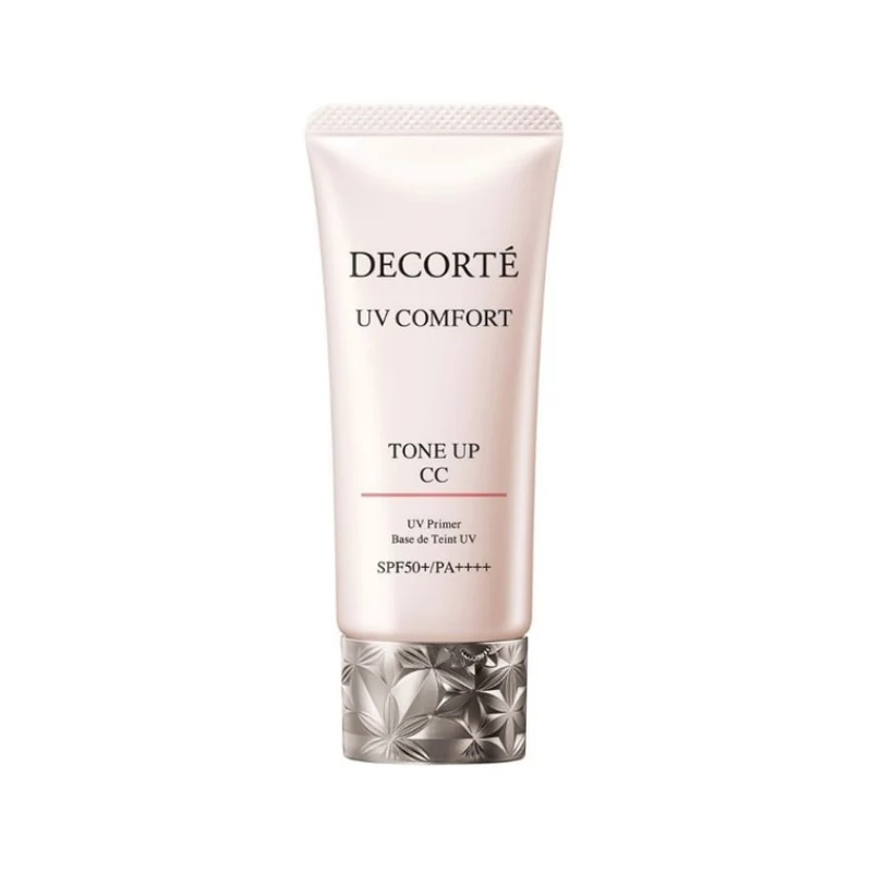 [Self-operated] COSME DECORTE Japan Domestic Version New Sun Shelter Tone Up CC Sunscreen Makeup Base 35g #02 Beige SPF50+ PA++++ Sunscreen Tinted CC Cream High SPF, Tinted, Brightening, Moisturizing, Skin Care, Makeup Base