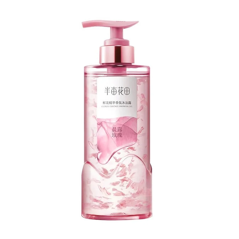 [Self-operated] Little Dream Garden Half Acre Flower Field Fresh Flower Essence Fragrance Shower Gel Morning Dew Rose 500g Deeply moisturizes and soothes dry skin, improves dullness and brightens skin tone. Gently cleanses and removes excess oil without drying out sensitive skin.