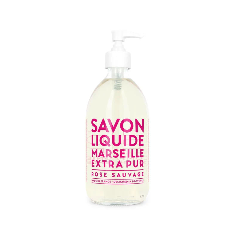 Sapone liquido di Marsiglia alla Rosa Selvatica