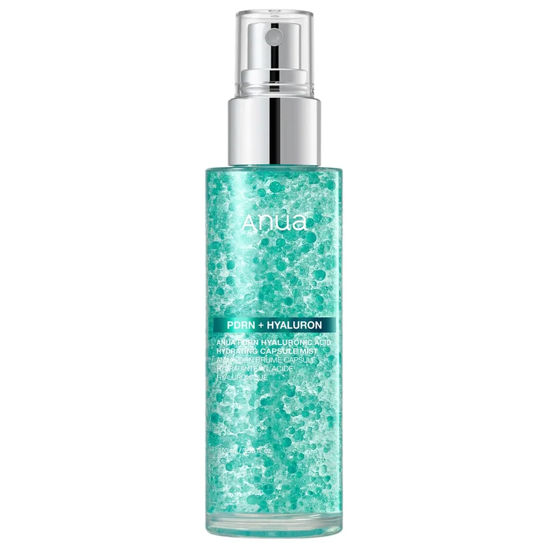 [Self-operated] ANUA Korean PDRN Hyaluronic Acid Moisturizing Capsule Essence Spray 100ml - Hydrating, Moisturizing, Elastic Repairing, Soothing, and Balancing Water and Oil
