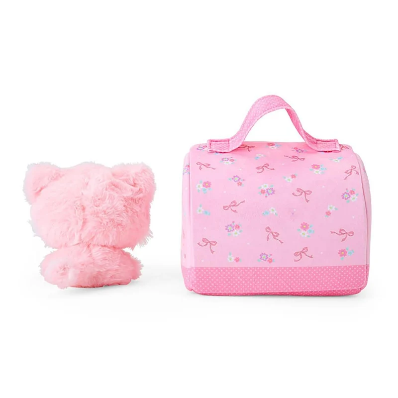 [Self-operated] Sanrio Plush Toy Care Set (Kitty Style) - 1 Set for Children's Role-Playing Pretend Play Toys, Interactive Play, Girl's Birthday Gift