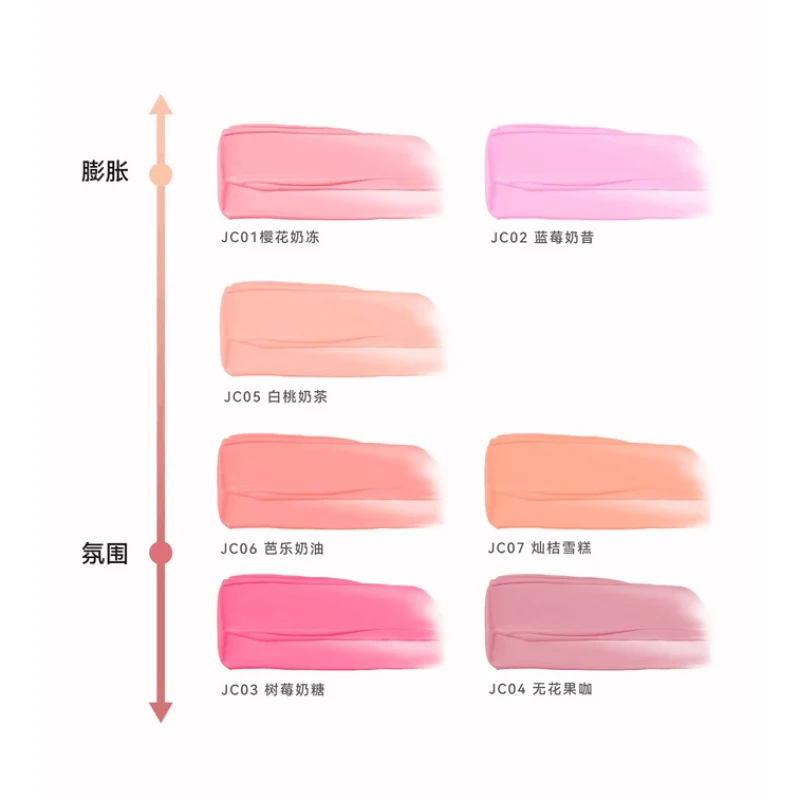 [Self-operated] AZTK Liquid Blush #JC02 Blueberry Milkshake 5ml (China) - Naturally corrects skin tone, enhances complexion, and refines facial contours.