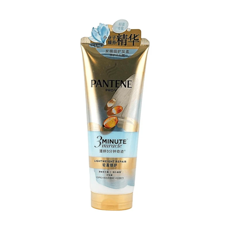 [Self-operated] PANTENE 3-Minute Miracle Light Repair Conditioner, Grapefruit and Freesia Scent, 180ml, Luxurious Essence Cream, Smoothing, Nourishing, Lightly Moisturizing Repairing Hair Mask Conditioner