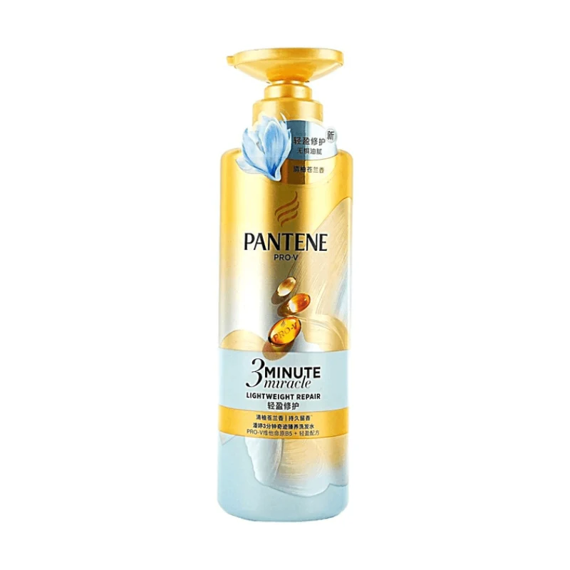 [Self-operated] PANTENE 3-Minute Miracle Light Repair Shampoo, Grapefruit and Freesia Scent, 470ml, for Smooth, Volumizing, and Repairing Damaged Hair