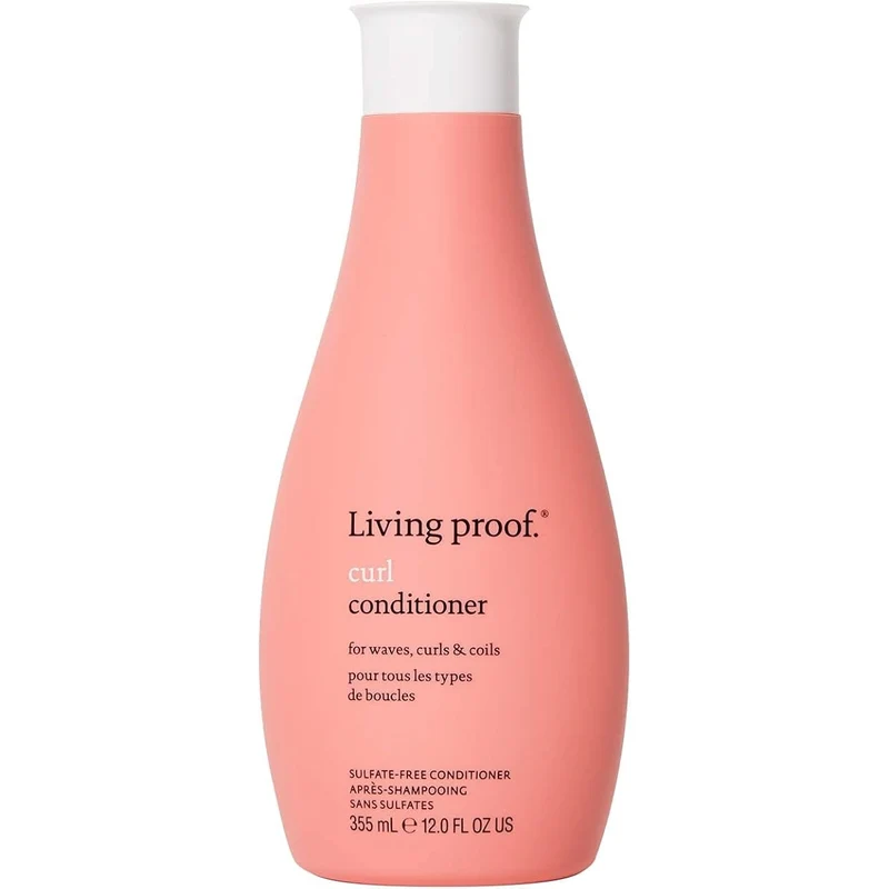 [Self-operated] Living Proof Curly Hair Conditioner 355ml (USA) - Suitable for wavy, curly, and spiral curls. Gently moisturizes and smooths tangled hair, reduces frizz and frizz after drying, and repairs permed and dyed damaged hair.