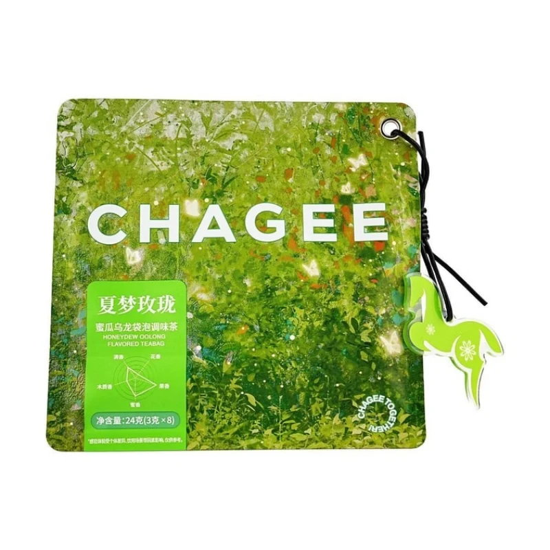 [Self-operated] CHAGEE Bawang Tea Princess Summer Dream Rose Honeydew Oolong Tea Bags (8 bags, 24g each) - Clear, Fruity, Fresh, and Sweet Aftertaste - Cold Brew Tea Bags