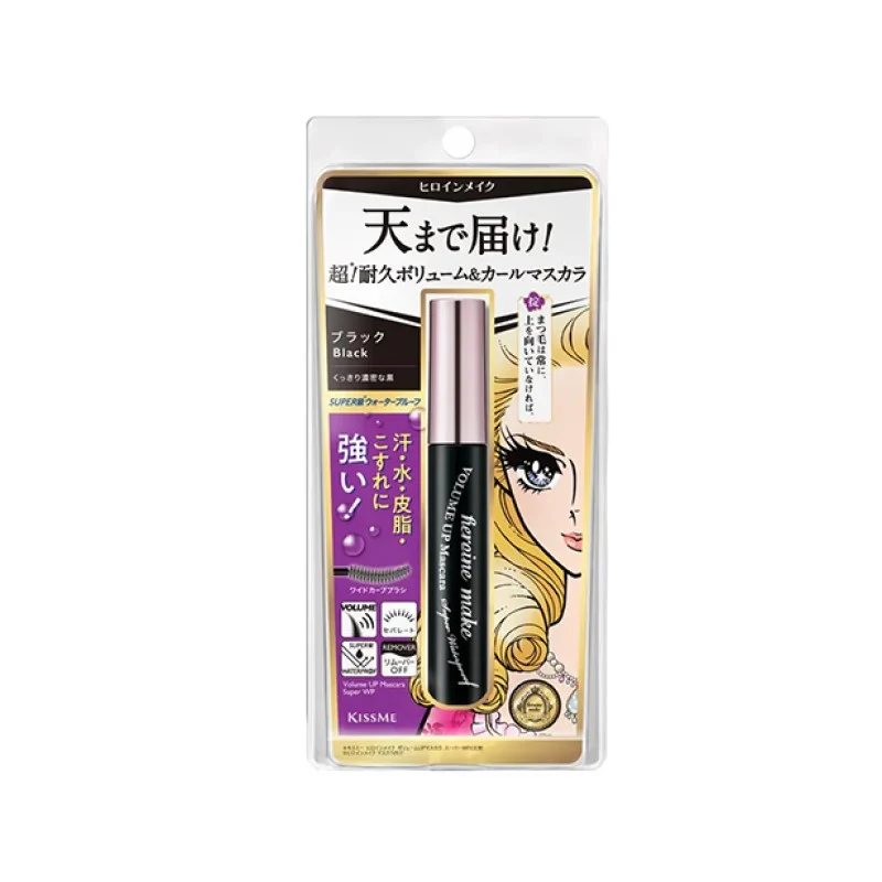 [Self-operated] ISEHAN KISS ME New Version 2nd Generation Flower Beauty Mascara #01 Black Volumizing & Curling 4.5g Waterproof Mascara