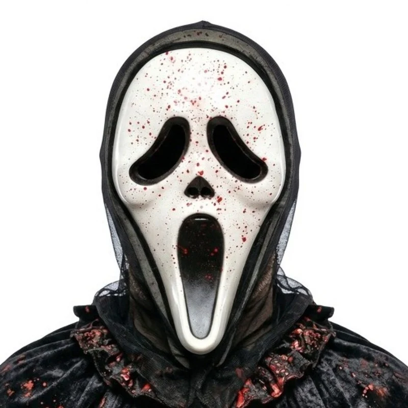 Blutige Scream-Maske
