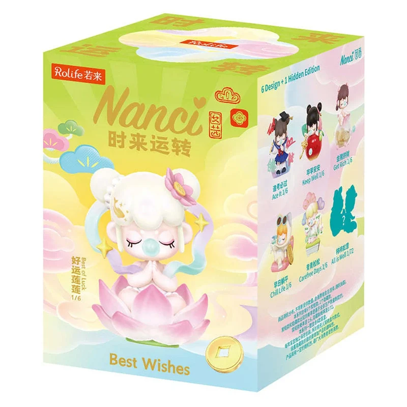 [Self-operated] Rolife Nanci Lucky Draw Series Blind Box (1 box) - New Doll/Statue/Birthday Gift (Random Shipping)
