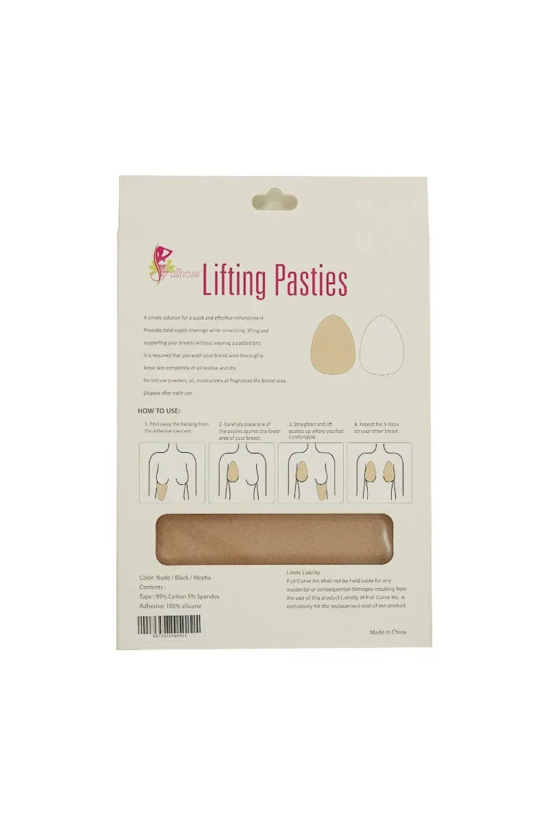 [Self-operated] Fullness A/B cup nude lifting breast pads, 3 pairs