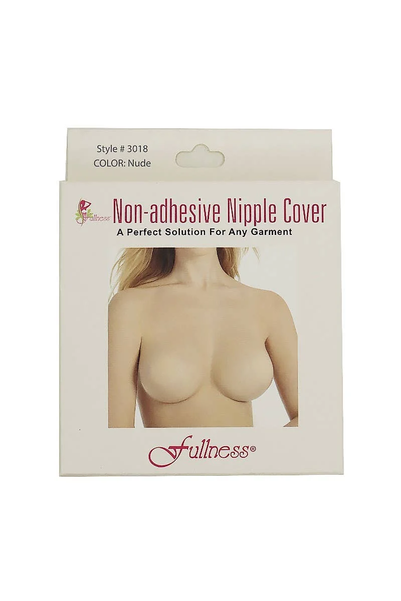 [Self-operated] Fullness Nude Adhesive-Free Invisible Nipple Covers, Ultra-Thin Silicone Nipple Covers
