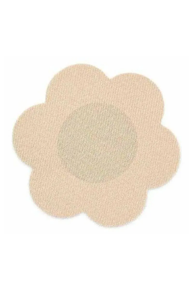 [Self-operated] Fullness Nude Petal-Shaped Nipple Covers, Invisible Breast Covers, 3-Pack
