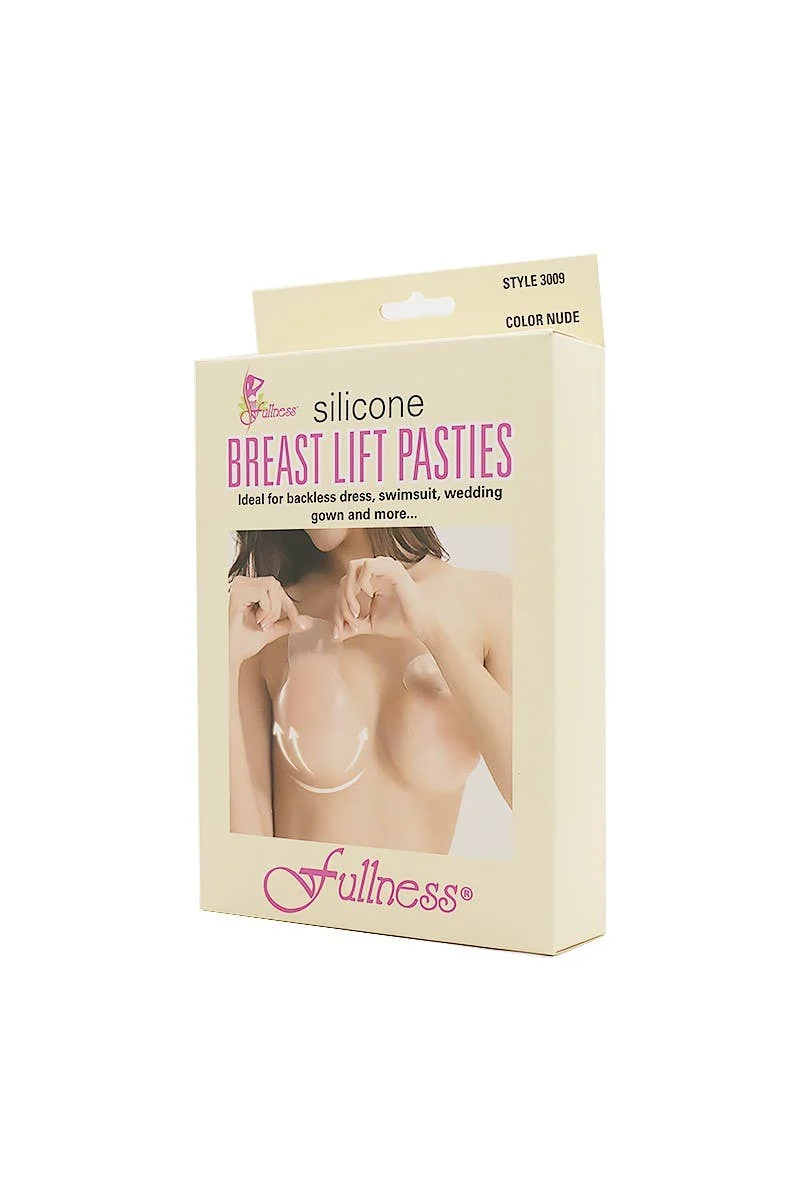 [Self-operated] Fullness Invisible Silicone Breast Lifting Patches, Nude, 1 Pair