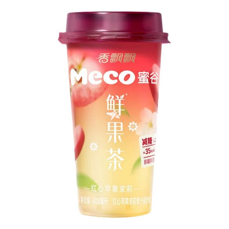 [Self-operated] Xiangpiao Meco Honey Valley Fresh Fruit Tea Red Apple Jasmine 400ml 0-Fat Fruit Tea Beverage Summer Drink