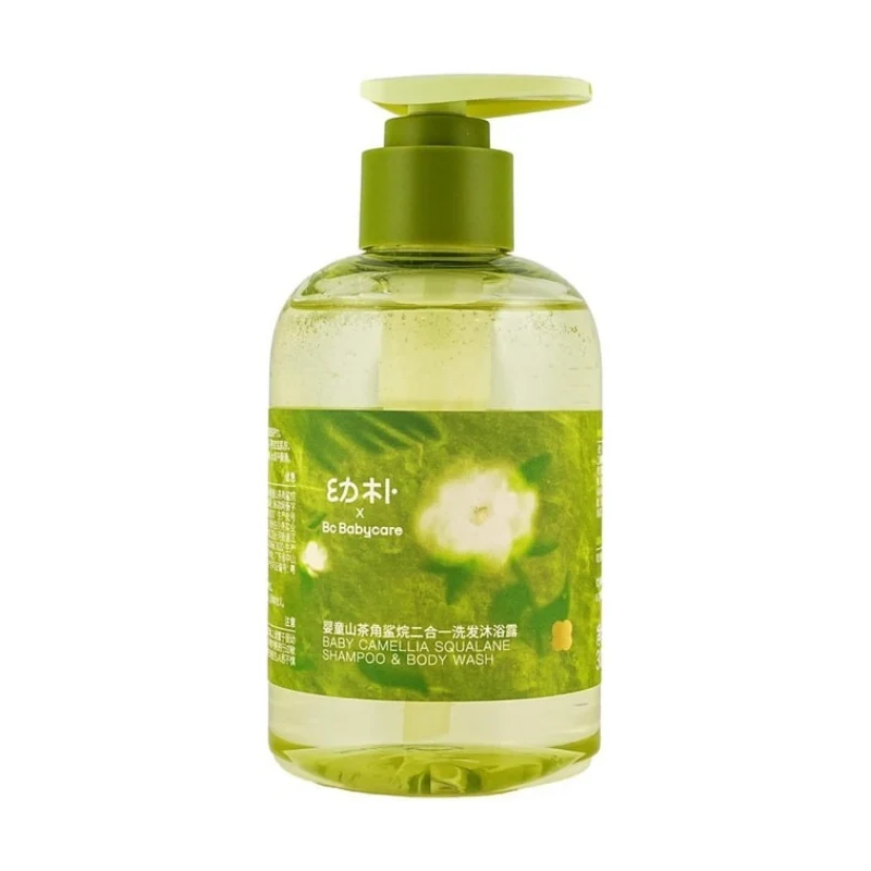 [Self-operated] China BC BABYCARE X Youpu Baby & Toddler Squalane Wanjinshan Tea 2-in-1 Shampoo and Bath Wash 300ml
