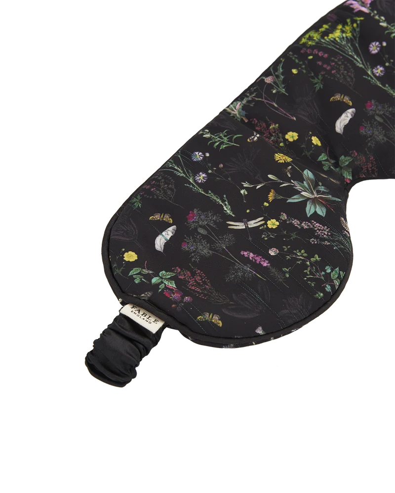 Black Wilderness Sleep Mask