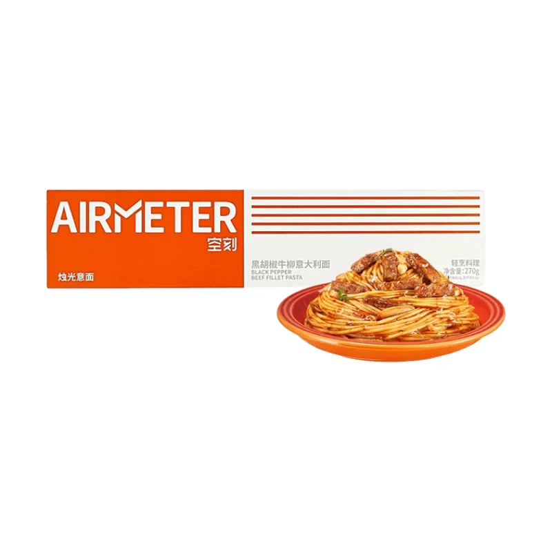 [Self-operated] AIRMETER Black Pepper Flavored Spaghetti (290g) - Instant Late Night Snack