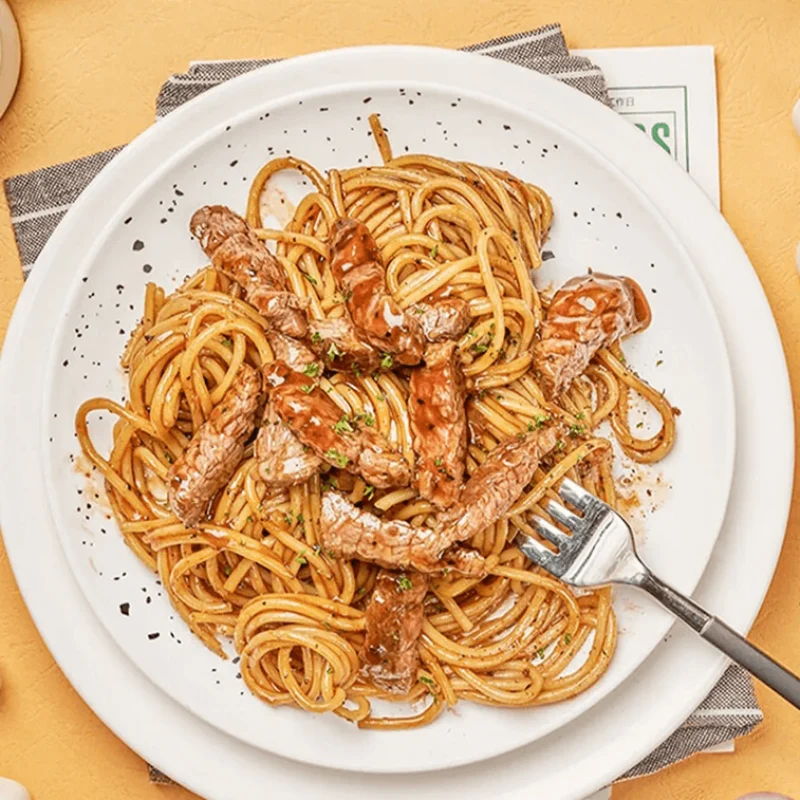 [Self-operated] AIRMETER Black Pepper Flavored Spaghetti (290g) - Instant Late Night Snack
