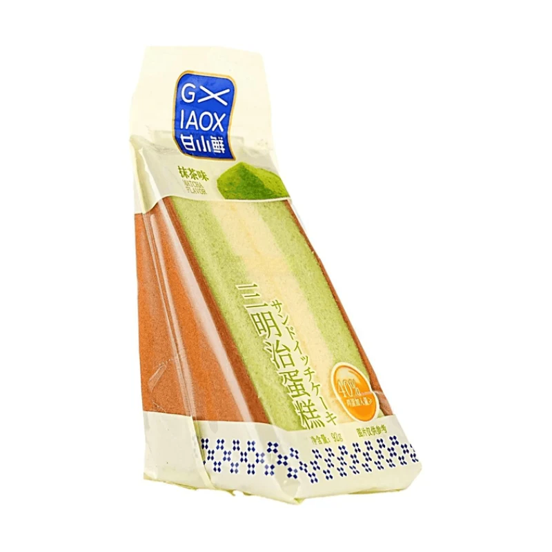 [Self-operated] Gan Xiaoxian Sandwich Cake Matcha Flavor 92g Afternoon Tea Snack Breakfast Bread Cake Pastry Casual Snack