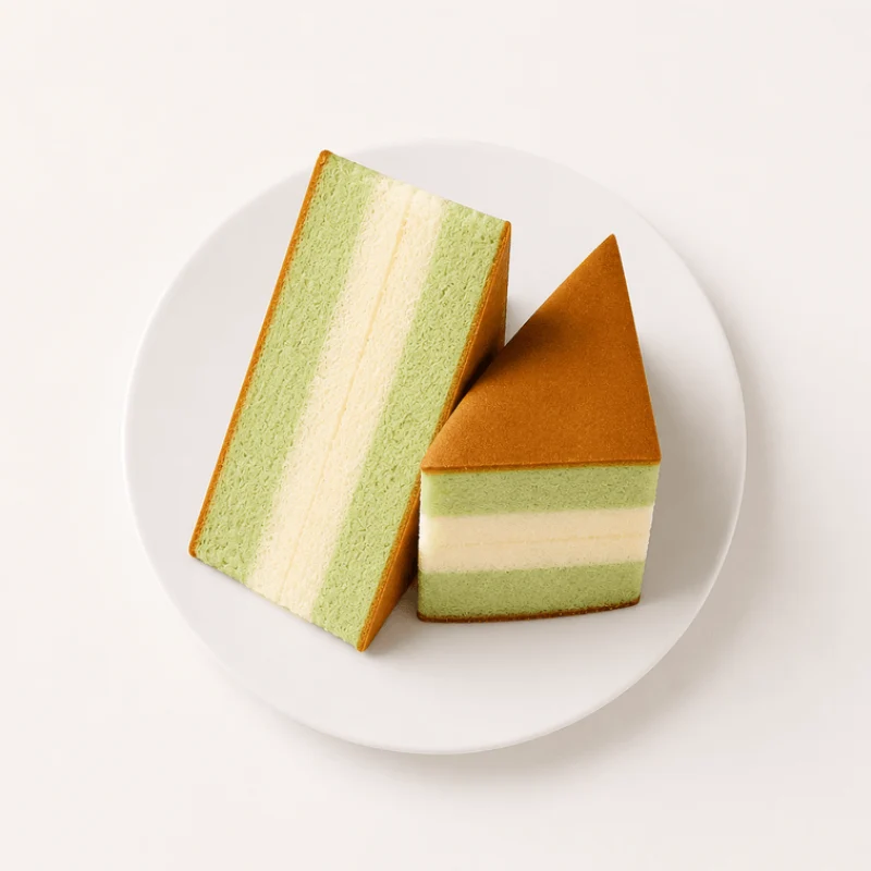 [Self-operated] Gan Xiaoxian Sandwich Cake Matcha Flavor 92g Afternoon Tea Snack Breakfast Bread Cake Pastry Casual Snack