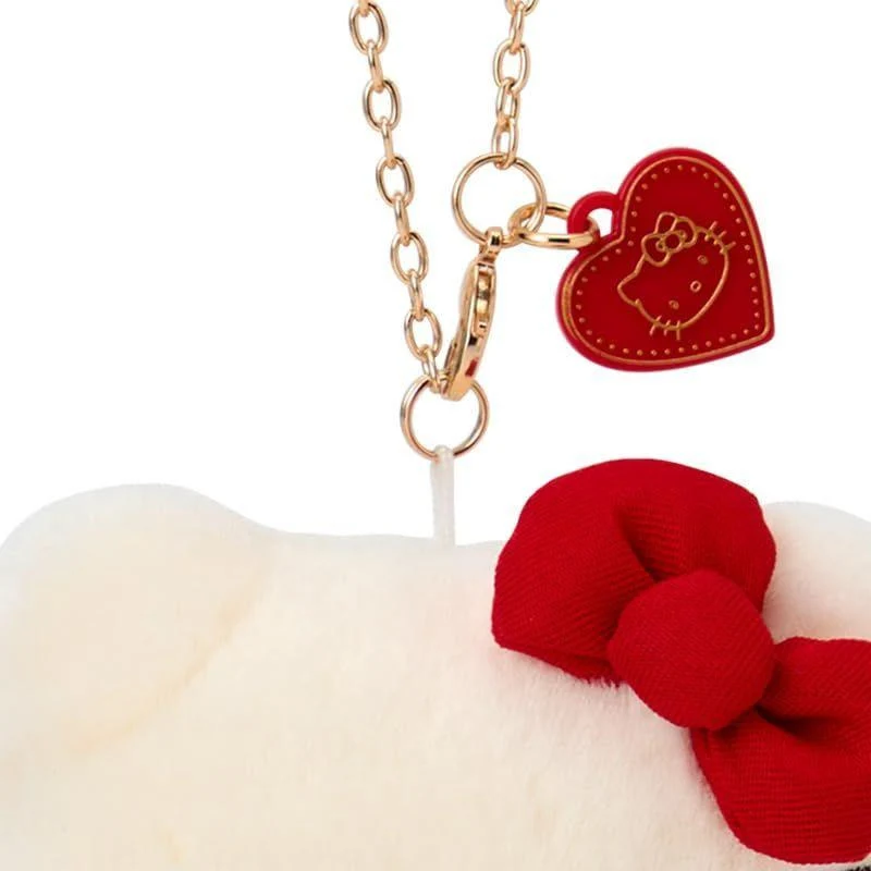 [Self-operated] Sanrio Great Star Retro Series Plush Toy Keychain Hello Kitty Bear Strap (1 piece) Car Hanger Bag Charm Keychain