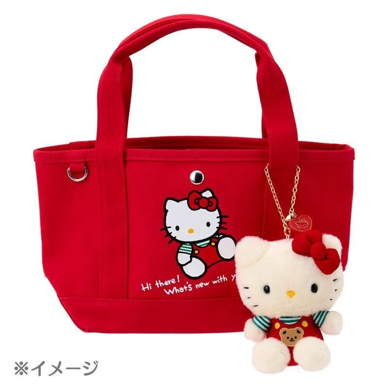 [Self-operated] Sanrio Great Star Retro Series Plush Toy Keychain Hello Kitty Bear Strap (1 piece) Car Hanger Bag Charm Keychain