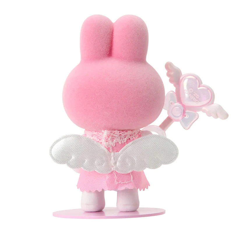[Self-operated] Sanrio Angel Flocked Magnetic Ornament My Melody Style (1 piece) Magnetic Placement Plush Toy Girly Gift Desktop Decoration Refrigerator Magnetic Decoration