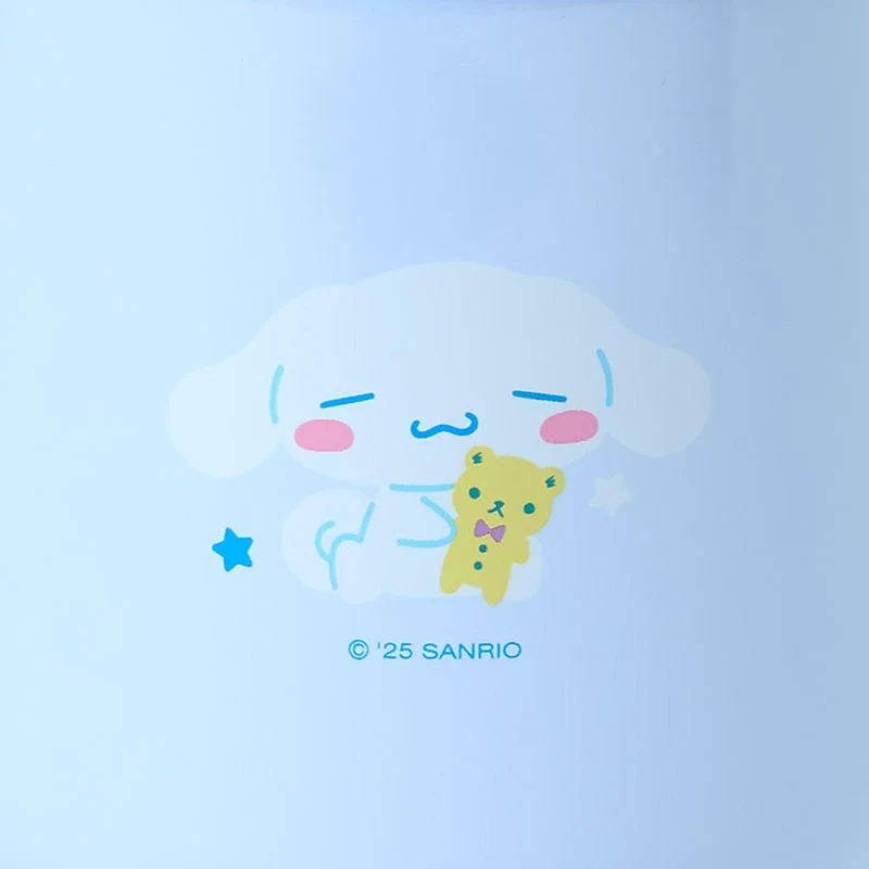 [Self-operated] Sanrio Stainless Steel Mug with Lid, Big Ear Dog Design, 360ml. Keeps hot water hot for 4-6 hours, keeps cold drinks cold for a long time, long-lasting temperature control, dustproof and spillproof, safe material, comfortable grip.