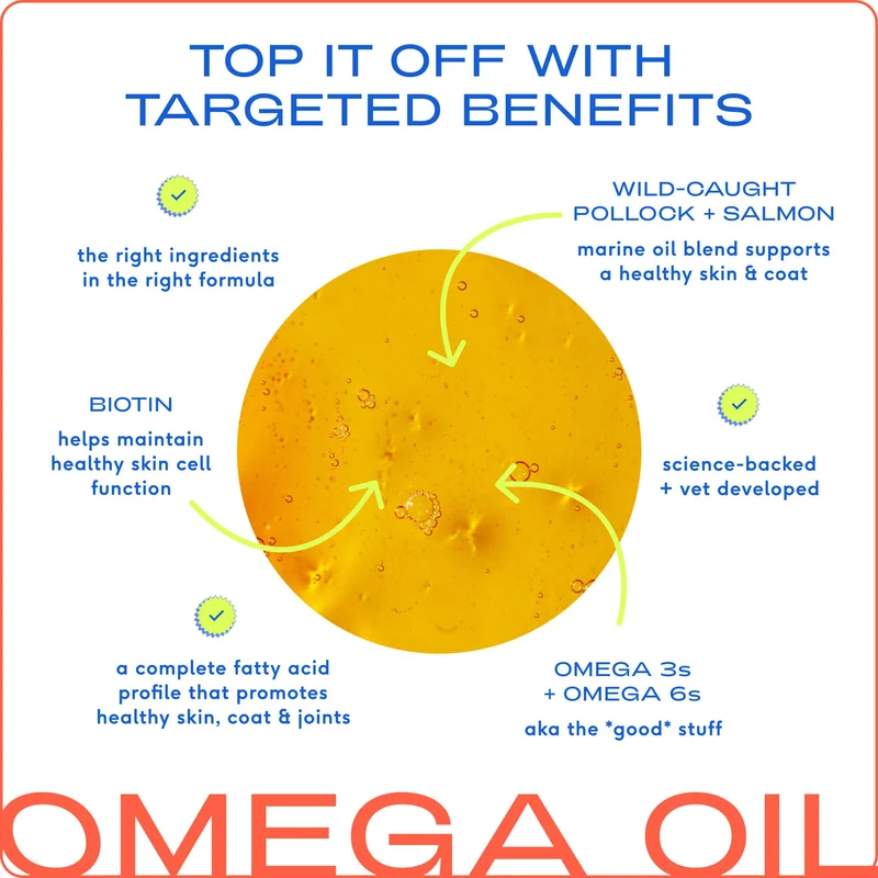 [Self-operated] Native Pet Omega-3 Fish Oil for Dogs, 16oz (472ml)