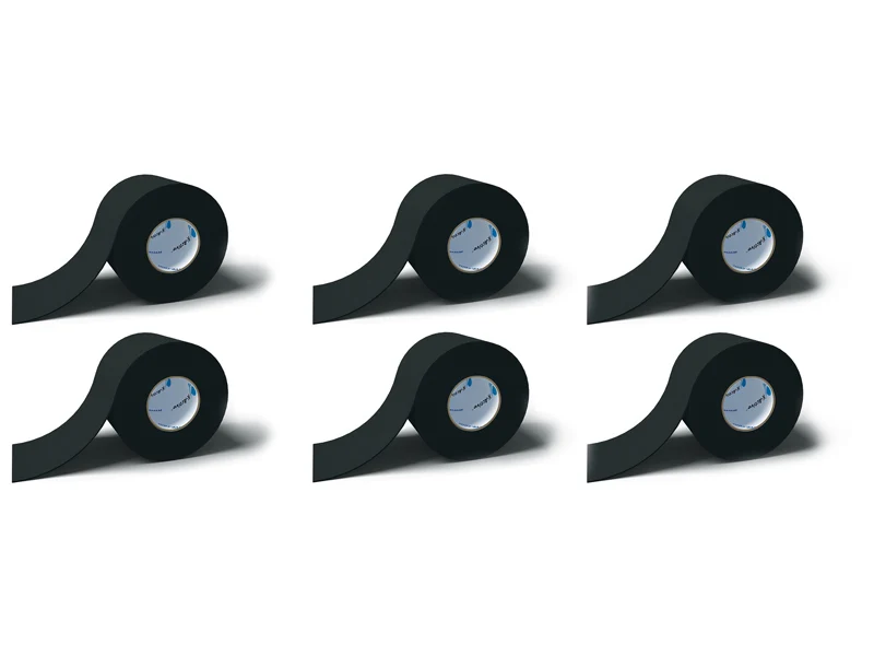 K-Active Classic Global Tape, 6-er Box, schwarz, 50 mm x 5 m